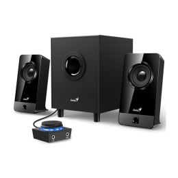 Genius głośniki SW-2.1 300X, 2.1, 10W, czarne, kontroler, 3,5 mm jack, 25Hz~18kHz
