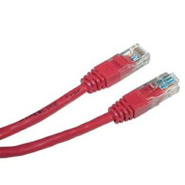 UTP patchcord UTP patchcord, Cat.6, RJ45 M - RJ45 M, 0.5 m, nieekranowany, czerwony, economy