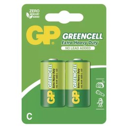 Bateria cynkowo-węglowa, ogniwo typ C, 1.5V, GP, blistr, 2-pack, Greencell