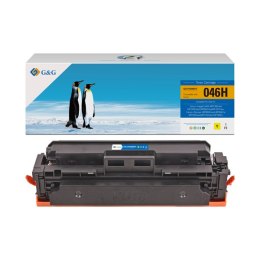 G&G kompatybilny toner z 046HY, yellow, 5000s, NT-PC046XY, high capacity, dla Canon LBP654Cx, 653Cdw, MFP735Cx, 634Cdw, 632Cdw, 