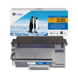 G&G kompatybilny toner z TN3430, black, 3000s, NT-PB3430, dla Brother HL-L6400DW, N