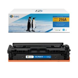 G&G kompatybilny toner z W2411A, cyan, 850s, NT-PH2411C, HP 216A, dla HP Color LaserJet Pro M182 , M183, N