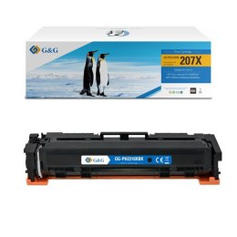 G&G kompatybilny toner z W2210X, black, 3150s, NT-PH2210XBK, HP 207X, high capacity, dla HP Color LaserJet Pro M255, MFP M282, M