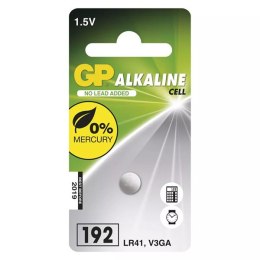 Bateria alkaliczna, LR41, 1.5V, GP, blistr, 1-pack