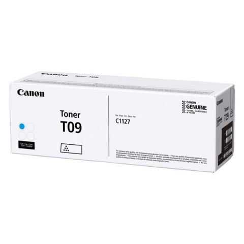 Canon oryginalny toner T09, cyan, 5900s, 3019C005, Canon i-SENSYS X C1127i, i-SENSYS X C1127P Series, O