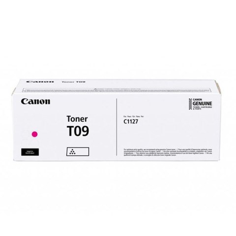 Canon oryginalny toner T09, magenta, 5900s, 3018C006, Canon i-SENSYS X C1127i, i-SENSYS X C1127P Series, O