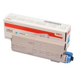 OKI oryginalny toner 46490403, cyan, 1500s, OKI C532, MC573, O