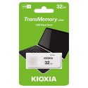 Kioxia USB flash disk, USB 2.0, 32GB, Hayabusa U202, Hayabusa U202, biały, LU202W032GG4