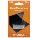 Kioxia USB flash disk, USB 3.0, 32GB, Biwako U366, Biwako U366, srebrny, LU366S032GG4