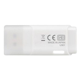 Kioxia USB flash disk, USB 3.0, 64GB, Hayabusa U301, Hayabusa U301, biały, LU301W064GG4