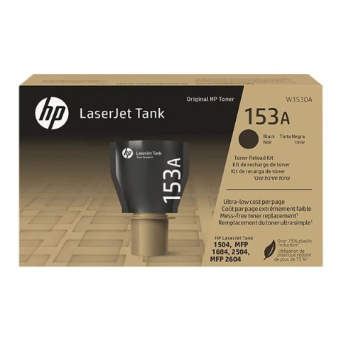 HP oryginalny toner reload kit W1530A, black, 2500s, HP 153A, HP LaserJet Tank 1504, 2504, MFP 1604, MFP 2604, O