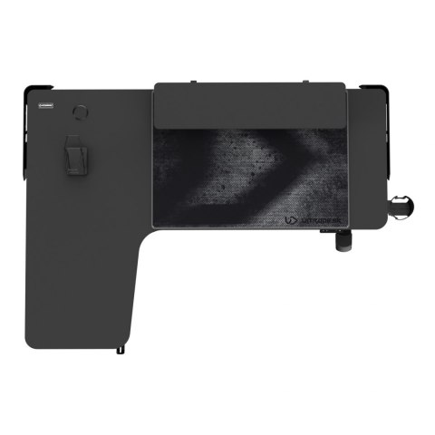 ULTRADESK Biurko dla gracza elektycznie regulowany, podświetlenie RGB, uchwyt na słuchawki i napój ULTRADESK Biurko dla gracza elektycznie regulowany, podświetlenie RGB, uchwyt na słuchawki i napój