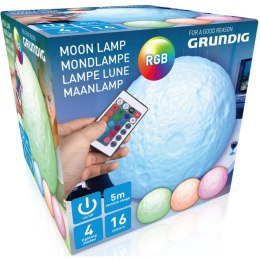 LAMPKA DEKORACYJNA KSIĘŻYC ŚR 11,5CM RGB