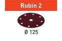 KRĄŻKI ŚCIERNE RUBIN2 STF D125/8 P180 RU2/10