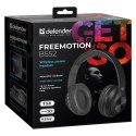 Defender FreeMotion B552, słuchawki z mikrofonem, regulacja głośności, czarna, 2.0, 40 mm przetworniki typ USB