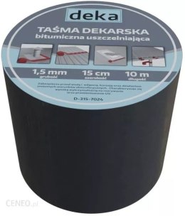 TAŚMA USZCZELNIAJĄCA DEKARSKA ALUBUTYL 15CM*10MB CEGLASTY