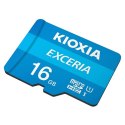 Kioxia Karta pamięci Exceria (M203), 16GB, microSDHC, LMEX1L016GG2, UHS-I U1 (Class 10)