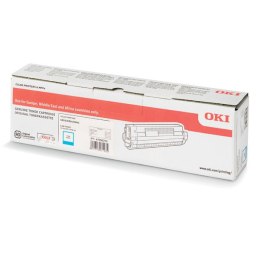 OKI oryginalny toner 47095703, cyan, 5000s, OKI C824, 834, 844, O