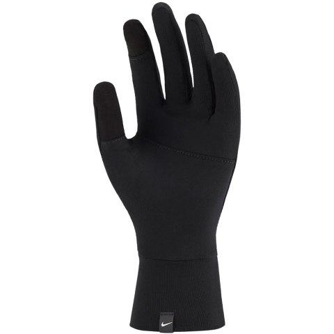 Rękawiczki damskie do biegania Nike Dri-Fit Accelerate czarne N1001585082 Rękawiczki damskie do biegania Nike Dri-Fit Accelerate czarne N1001585082