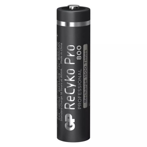 Akumulatorki, AAA (HR03), 1.2V, 800 mAh, GP, kartonik, 4-pack, ReCyko Pro Akumulatorki, AAA (HR03), 1.2V, 800 mAh, GP, kartonik, 4-pack, ReCyko Pro