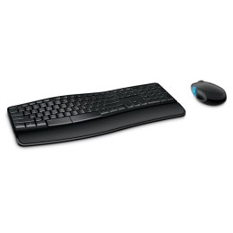 Microsoft Sculpt Comfort Desktop Wireless Bluetooth, AAA, CZ/SK, multimedialny, 2.4 [Ghz], bezprzewodowa, czarna