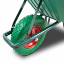 Taczka ogrodowa 100L 250kg misa PVC zielone koło PU Bituxx