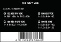 ZESTAW 7 WKRĘTAKÓW VDE 1000V PŁASKICH/PH/PZ WERA