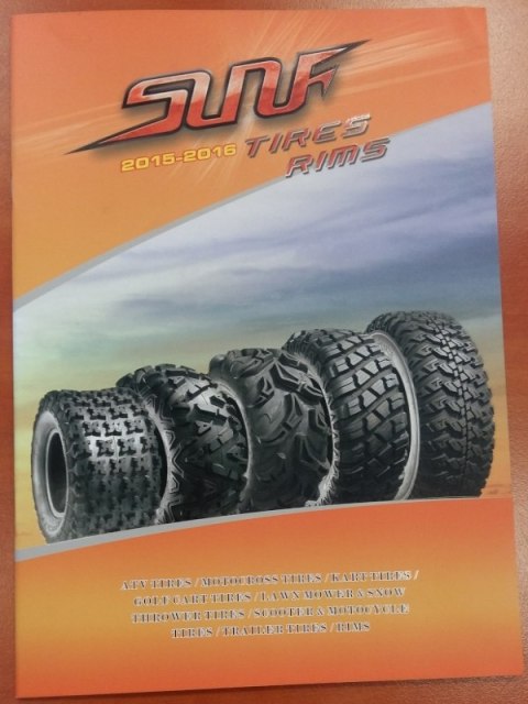 Katalog SUNF ATV TIRES 2015-2016