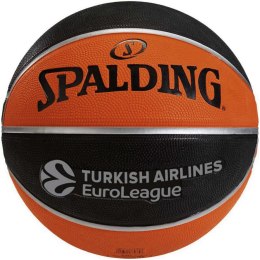 Piłka koszykowa Spalding Eurolige TF-150 pomarańczowo-czarna 84507Z