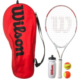 ZESTAW RAKIETA BIDON PIŁKI WILSON ROGER FEDERER STARTER SET 25