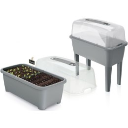 Szklarnia stokąca rozsadnik stojąca 4w1 Respana Planter Set Antracyt