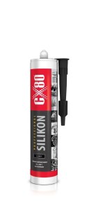 SILIKON PROFESSIONAL CZARNY WYSOKOTEMPERATUROWY 310ML CX-80