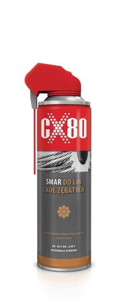 SMAR DO LIN STALOWYCH I KÓŁ ZĘBATYCH DUO SPRAY 500ML