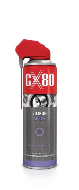 SILKON DO TWORZYW SZTUCZNYCH I GUMY DUO SPRAY NSF H1 500ML