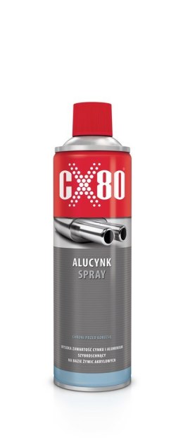 SPRAY OCHRONA PRZED RDZĄ ALU CYNK 500ML