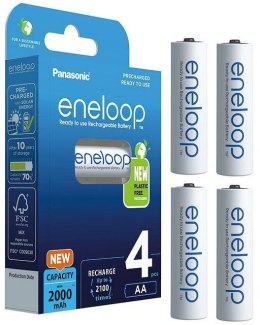 Akumulatorki AA / R6 Panasonic Eneloop 2000mAh BK-3MCDE/4BE - 4 sztuki (blister) PANASONIC