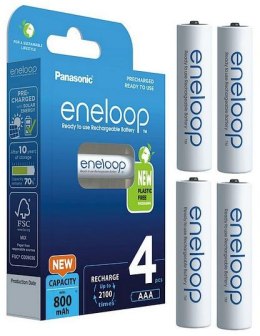 Akumulatorki R03 / AAA Panasonic Eneloop 800mAh BK-4MCDE/4BE - 4 sztuki (blister) PANASONIC