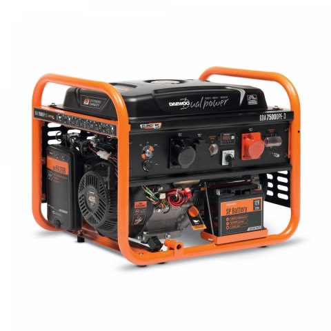 ZESTAW AGREGAT PRĄDOTWÓRCZY DAEWOO GDA 7500DPE-3 6.0kW + 2x ENERATOR OIL SAE 10W-30 DWO 600 DAEWOO POWER PRODUCTS ZESTAW AGREGAT PRĄDOTWÓRCZY DAEWOO GDA 7500DPE-3 6.0kW + 2x ENERATOR OIL SAE 10W-30 DWO 600 DAEWOO POWER PRODUCTS