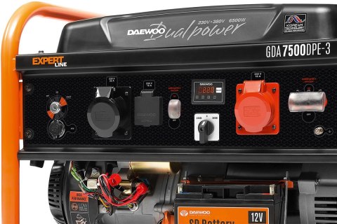ZESTAW AGREGAT PRĄDOTWÓRCZY DAEWOO GDA 7500DPE-3 6.0kW + 2x ENERATOR OIL SAE 10W-30 DWO 600 DAEWOO POWER PRODUCTS ZESTAW AGREGAT PRĄDOTWÓRCZY DAEWOO GDA 7500DPE-3 6.0kW + 2x ENERATOR OIL SAE 10W-30 DWO 600 DAEWOO POWER PRODUCTS