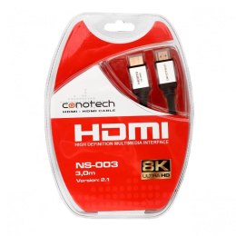 Kabel Hdmi Conotech NS-003 8K ver. 2.1 - 3 metry CONOTECH