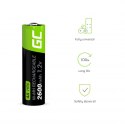 AKUMULATORKI Green Cell 4x AA HR6 2600mAh GR01 GREEN CELL