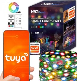 Lampki Choinkowe SMART taśma LED WIFI TUYA 10m USB MBG