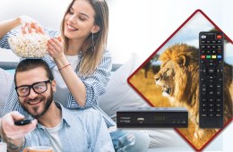 TUNER DVB-T2 OPTICUM AX LION NS H.265 10bit OPTICUM