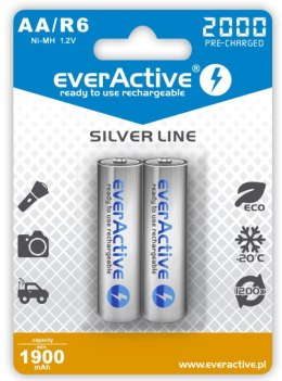 Akumulatorki everActive R6/AA Ni-MH 2000 mAh (box 2szt) EVERACTIVE