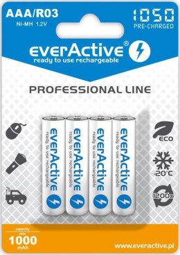 Akumulatorki AAA / R03 everActive Ni-MH 1050 mAh (box 4 szt) EVERACTIVE