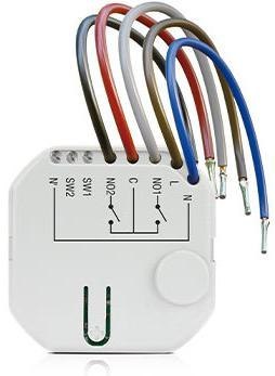 BEZPRZEWODOWY DOPUSZKOWY DWUKANAŁOWY STEROWNIK 230V AC SATEL ASW-210 SATEL