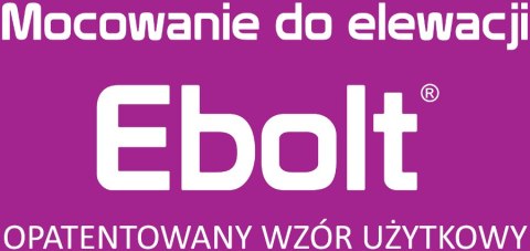 Kołek do mocowania na elewacji Ebolt 12x300 z gwintem M5 EBOLT Kołek do mocowania na elewacji Ebolt 12x300 z gwintem M5 EBOLT