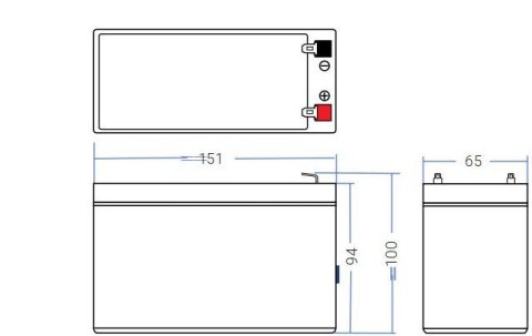 AKUMULATOR AGM Green Cell VRLA 12V 7Ah GREEN CELL AKUMULATOR AGM Green Cell VRLA 12V 7Ah GREEN CELL