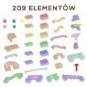 MASTERKIDZ Zestaw Konstrukcyjny Tor dla Piłek Tablica STEM 209elementów Masterkidz