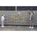 MASTERKIDZ Zestaw Konstrukcyjny Tor dla Piłek Tablica STEM 209elementów Masterkidz